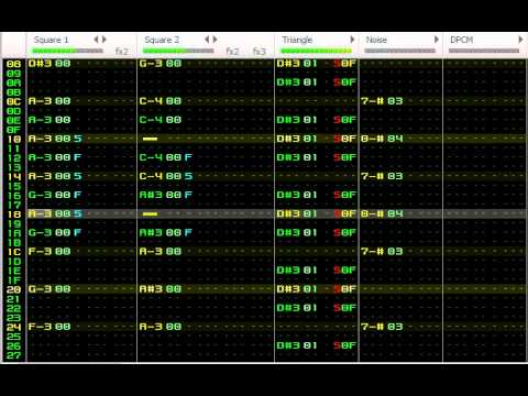 Famitracker - Advanced Dungeons and Dragons: Heroes of the Lance - This title is really damn long