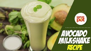 Learn How To Make Avocado Milkshake