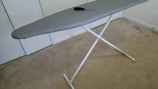 How to fix broken ironing board - All you need is a screw driver