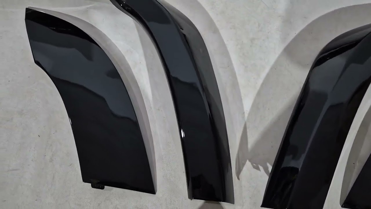 Land Rover Defender 2019- рр. Розширювачі арок (бушвакери, 6 шт) Video 1