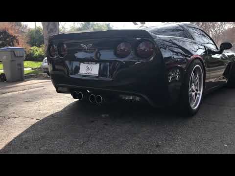 Texas Speed Stage 4 “F-35” LS3 cammed C6 Corvette (Straight Piped)