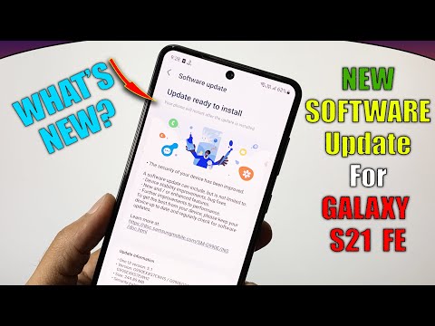 Samsung Galaxy S21 FE New Software Update | August 2023 Security Patch | One UI 5.1