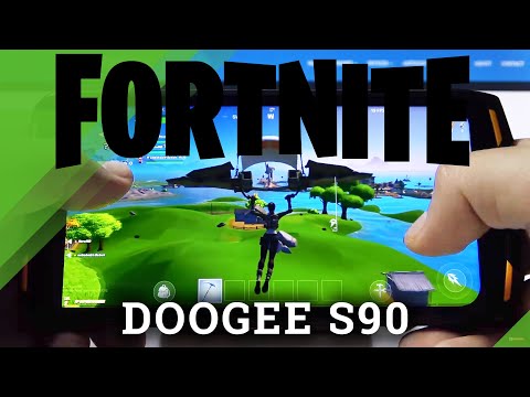 How Fortnite works on DOOGEE S90 - Gaming Performance Check Up