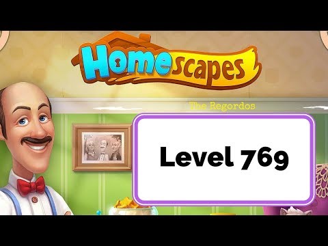 Homescapes Level 769 - No Boosters