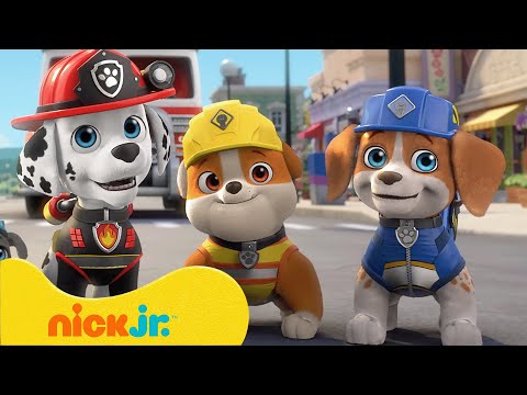 Capa de Rubble e Sua Turma | A Patrulha Canina Encontra a Turma! | Nick Jr. em Português