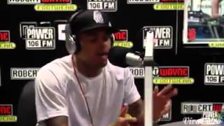 Chris Brown "STUDIO" freestyle