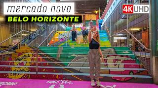 🇧🇷 Mercado Novo Is Now One of Belo Horizonte's Most Interesting Places! 【 4K UHD 】