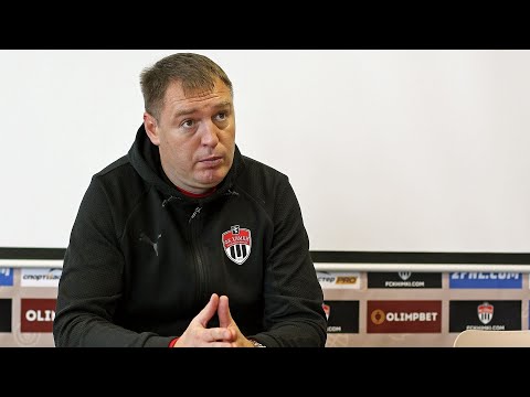 Денис Евсиков после матча «Химки U19» - «Сочи U19»