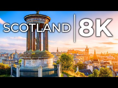 Scotland 8K ULTRA HD 60FPS HDR Trip to SCOTLAND - Beauty of Scotland