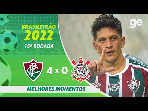 Gols e lances de Fluminense x Corinthians