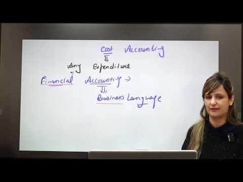 Introduction to Cost Accounting Demo 1 By CA/ACCA Amarjit Kaur