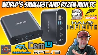 The World's Smallest AMD Ryzen Mini PC! Aerofara Tank56 Review - Gaming & Emulation Tests!
