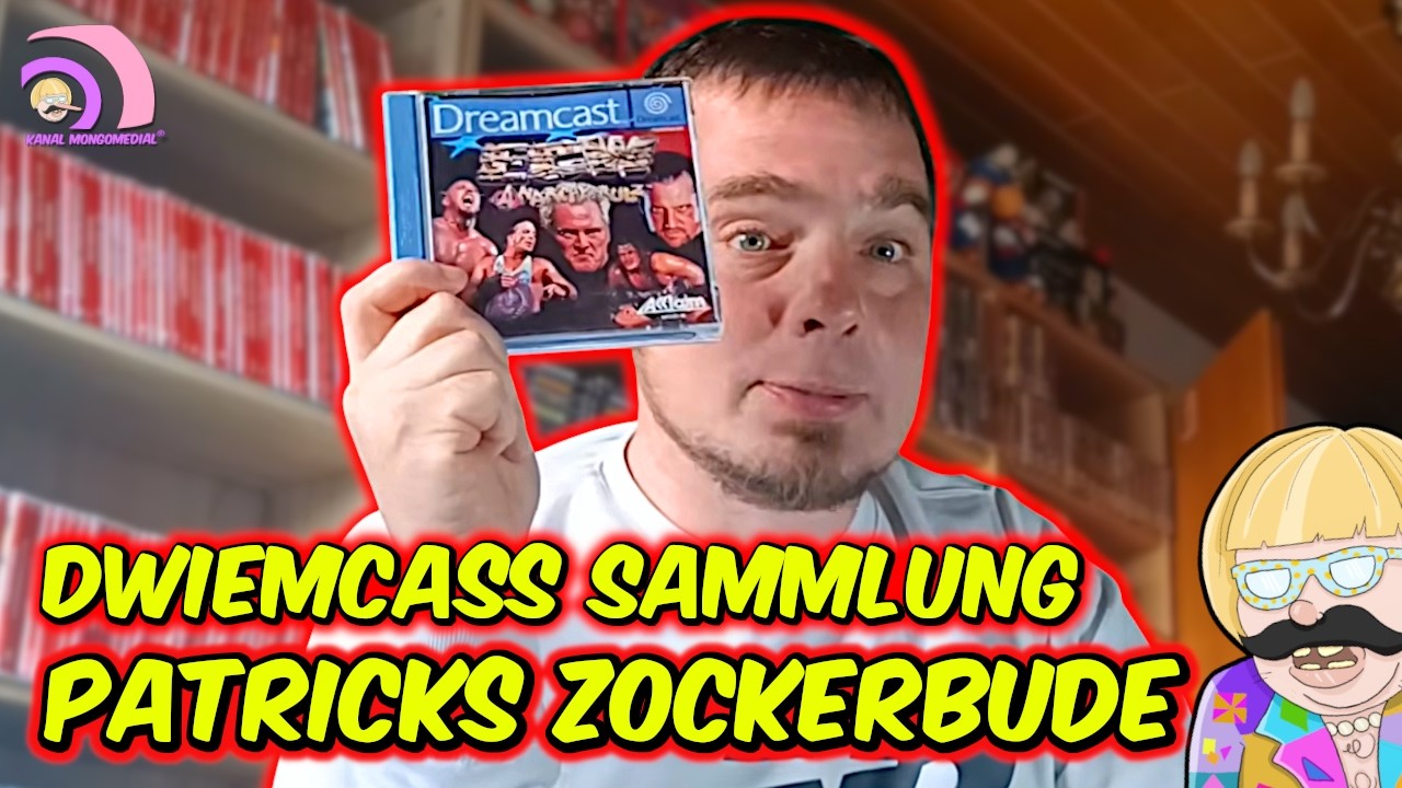 Mongotar: PATRICKS ZOCKERBUDE 🎮 Die Krasse Dreamcast Sammlung |Kanal Mongomedial