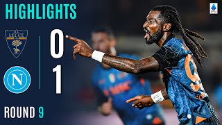 Highlights Lecce Vs Napoli (0-1) di Serie A 25/26, Skuad Il Partenopei Puncaki Klasemen Liga Italia