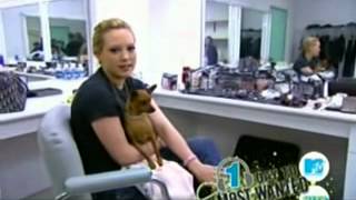 Hilary Duff - Making of Our Lips are Sealed music video part 1