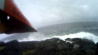 Chasing Hurricane Iselle on a KTM