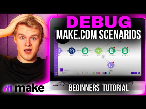 How to debug Make.com scenarios | Beginners Tutorial