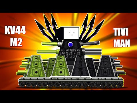 KV44-M2 TIVIMAN vs LEVIATHAN Skibidi toilet/Nina tank cartoon