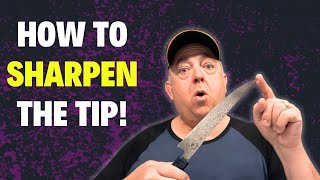 Sharp Knife Tips in 60 Seconds with HONE Rolling Sharpener