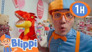 Creating a Cool Dragon at the Workshop | Blippi Learns Something New | Learning Videos for Kids 🔵🟠 gameplay video by orangeclass, 75:01 duration