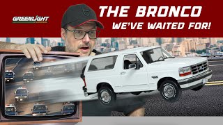 Reviewing Greenlight's 1/18 Iconic Bronco That Made TV History