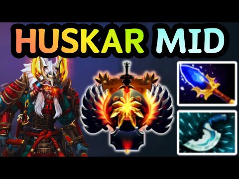 🔥 NEW PATCH 7.40 !!! HUSKAR MID RISK EVERYTHING FOR FIGHTS | DOTA 2 GAMEPLAY 🔥