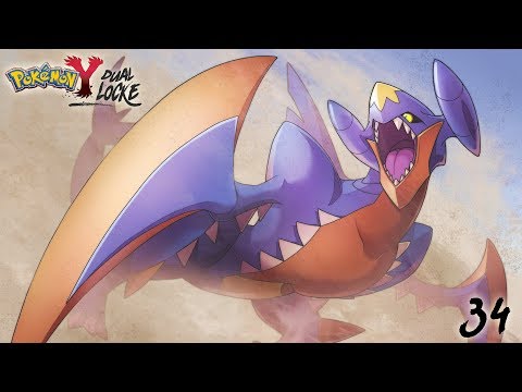 Pokémon Y DualLocke Ep.34 - M E G A   G A R C H O M P