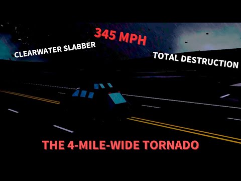 Largest Tornado Ever Recorded in SCR7 - 345 MPH | EF5.