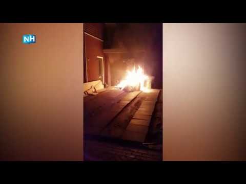Flinke schuurbrand in Ilpendam