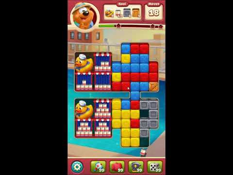 Toon Blast Level 5534 - NO BOOSTERS 🐻🐺🐱 | SKILLGAMING ✔️