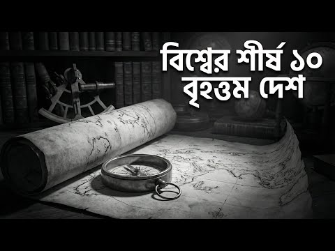 আয়তনে বিশ্বের বৃহত্তম ১০টি দেশ