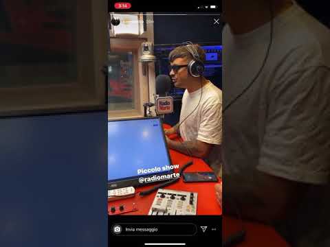 Geolier live (Radio Marte)