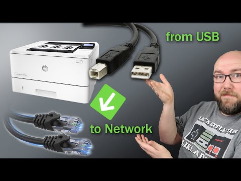 Switching a USB printer to Network on your PC