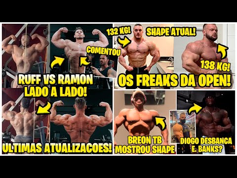 RAMON VS RUFF SHAPES ATUAIS! CARIANI COMENTA! BREON SHAPE! MARTINS E NICK WALKER ! E. BANKS VS DIOGO