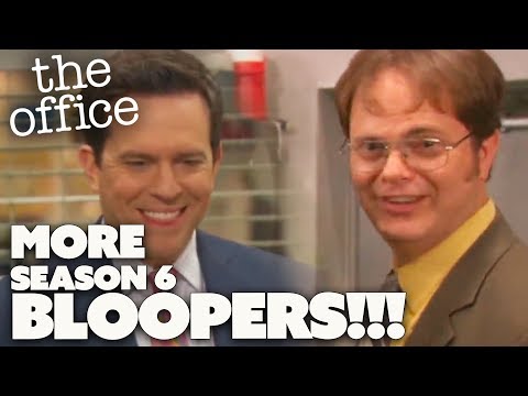 MORE Season 6 BLOOPERS | The Office US | Comedy Bites