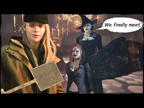 Rosemary Winters Spanking Halloween 🎃 Rose Meets Daniela and Lady Dimitrescu