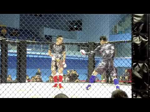 Wing Chun vs BJJ in MMA Match - Qi La La vs Katsuaki Aoyagi 2