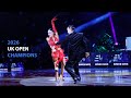 Nino Andra 2026 UK Open Champions Honor Dance Jive