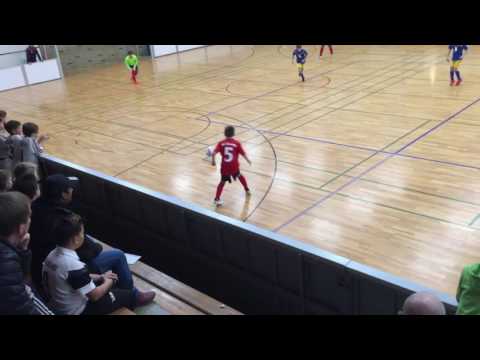 SC Arcadia U 12-SAK 1914  7:0  Finale teil 1 Hallencup 2016  Burgkirchen