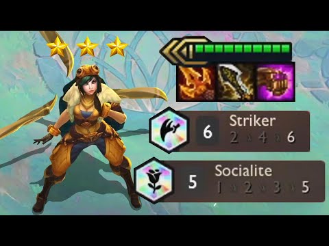 OVERBUFFED IRELIA ⭐⭐⭐ 5 Socialite | 6 Striker |  3 Star | TFT Set 6.5