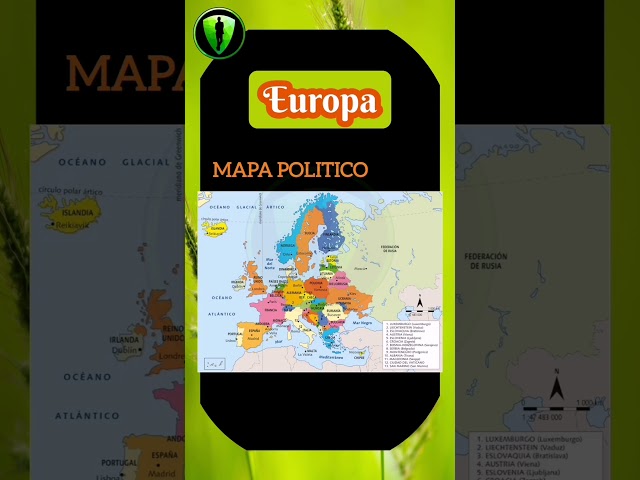 Vídeo relacionado con Mapa político de Europa grande para colgar - plastificado - 118,9 x 84,1 cm - Maps International
