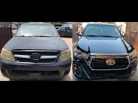 Nigerian Converts Old 2005 Toyota Hilux To 2020 Model