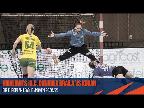 HIGHLIGHTS | H.C. Dunarea Braila vs Kuban | Round 6 | EHF European League Women 2020/21