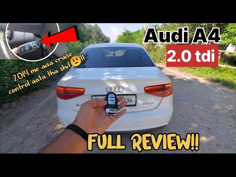 Audi a4 2.0 tdi (2014) fully detailed video✌️