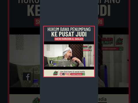 Sheikh Nuruddin Al-Banjari - Hukum Bawa Penumpang Ke Pusat Judi #shorts #fyp