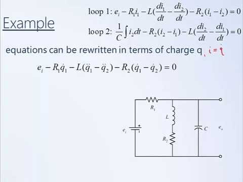 System Dynamics and Control: Module 6c - Circuit Modeling Example