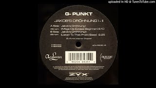 G Punkt - Jacob's Dröhnung 1 (Möge Die Extase Beginnen)