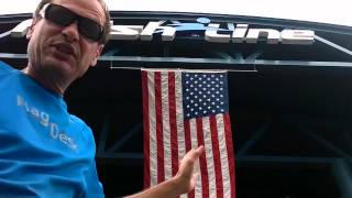 FlagDesk.com | How to Hang an American Flag | Finish Line, Indianapolis, IN