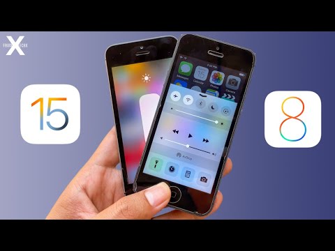 iOS 15 vs iOS 8 💜
