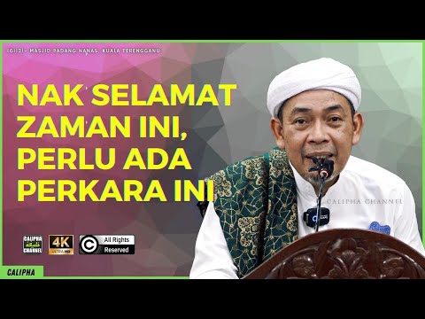 USTAZ AHMAD RIZAM - NAK SELAMAT ZAMAN INI KENA ADA PERKARA INI